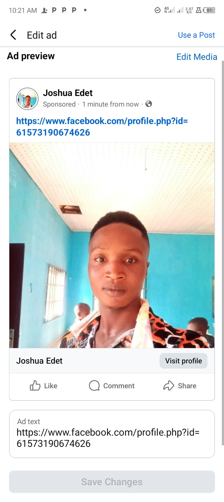 Joshua Edet Profile Picture